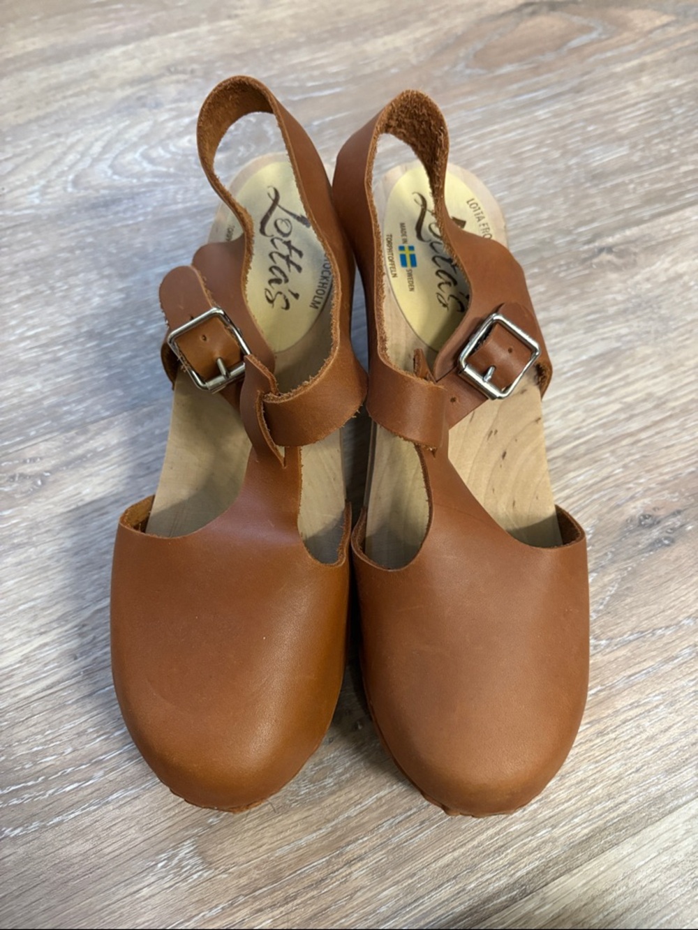 Lotta’s wood clogs from Sweden - Picture 2 of 7